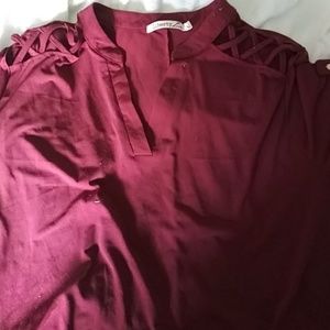 Plus size blouse